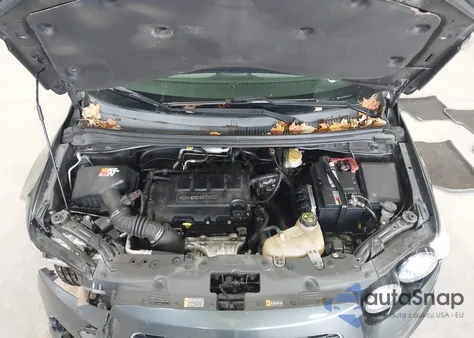 2013 Chevrolet Sonic Lt Auto from USA, damaged, VIN 1G1JC6SB2D4204304